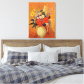 Bloemen 1910 canvas afdruk (Insitu (Slaapkamer))