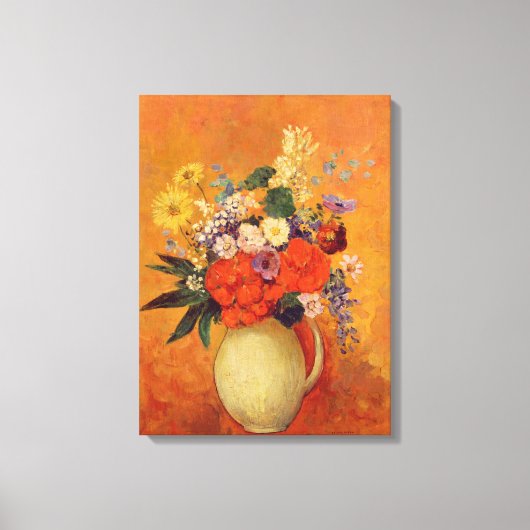 Bloemen 1910 canvas afdruk (Voorkant)