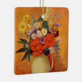 Bloemen 1910 keramisch ornament (Rechts)