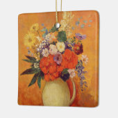 Bloemen 1910 keramisch ornament (Links)