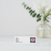 bloemen 1 mini visitekaartje (Staand voorkant)