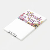 *~* Bloemen 1 REEDS AM AP85 Manifesting Post-it® Notes (Schuin)
