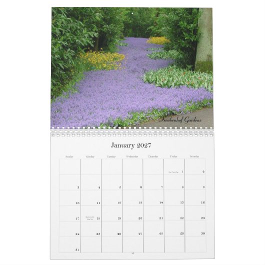bloemen 2009 kalender (Jan 2027)