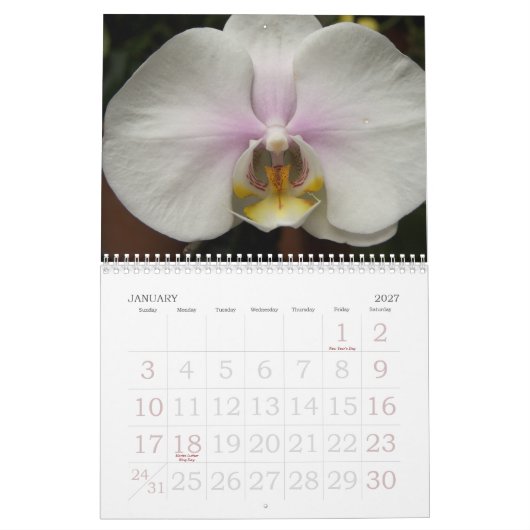 bloemen 2009 kalender (Jan 2027)