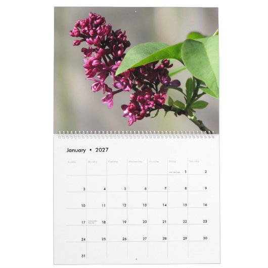 Bloemen 2010 kalender (Jan 2027)