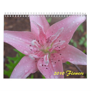 bloemen 2010 kalender