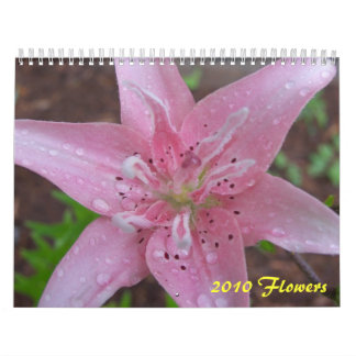 bloemen 2010 kalender