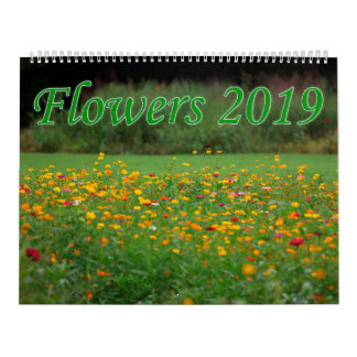 Bloemen 2019 kalender