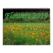 Bloemen 2019 kalender (Hoes)