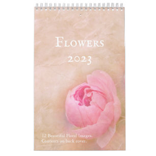 bloemen 2023 12 maanden kalender