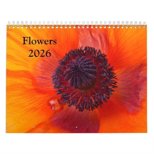 Bloemen 2026 een Kalender (Hoes)