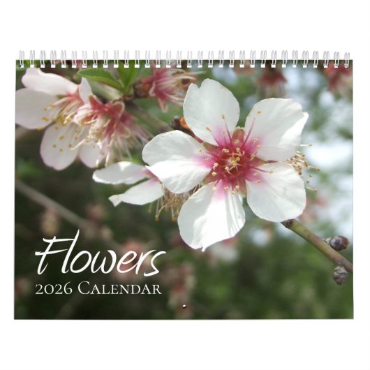 Bloemen 2026 Fotokalender Kalender (Hoes)