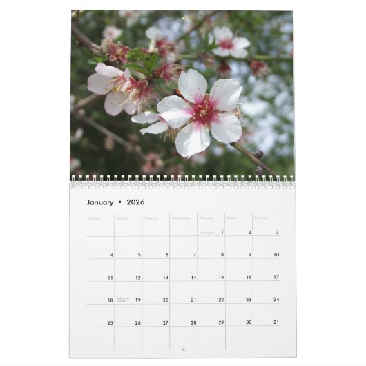 Bloemen 2026 Fotokalender Kalender (Jan 2026)