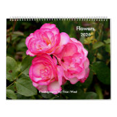 Bloemen 2026 kalender (Hoes)