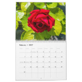 Bloemen 2026 kalender (Feb 2027)