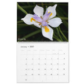 Bloemen 2027 kalender (Jan 2027)