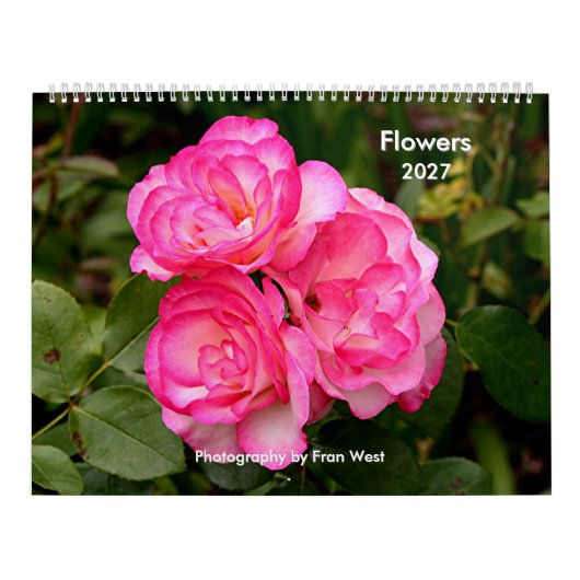 Bloemen 2027 kalender (Hoes)