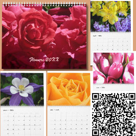 Bloemen 20XX Kalender