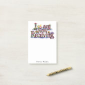 *~* Bloemen 23 IK ONTVANG NU AP85 Manifesting Post-it® Notes (Op bureau)