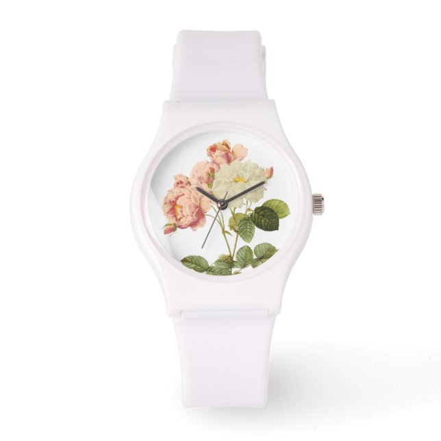  bloemen 2 horloges (Voorkant)