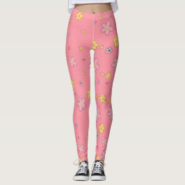 bloemen 2 leggings
