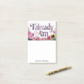 *~* Bloemen 2 REEDS AM AP85 Manifesting Post-it® Notes (Op bureau)