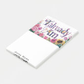 *~* Bloemen 2 REEDS AM AP85 Manifesting Post-it® Notes (Schuin)