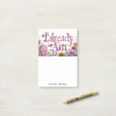 *~* Bloemen 5 REEDS AM AP85 Manifesting Post-it® Notes (Op bureau)