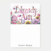 *~* Bloemen 5 REEDS AM AP85 Manifesting Post-it® Notes (Voorkant)