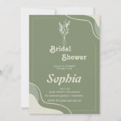 Bloemen 70S RETRO groovy hippie VRIJGEZELLENFEEST Kaart (Voorkant)