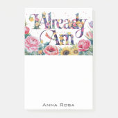 *~* Bloemen 7 REEDS AM AP85 Manifesting Post-it® Notes (Voorkant)