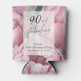  Bloemen 90ste Verjaardagsfeest Blikjeskoeler