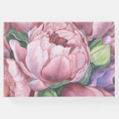  Bloemen 90ste Verjaardagsfeest Gastenboek (Achterkant)