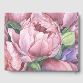 Bloemen 90ste Verjaardagsfeest Gastenboek (Achterkant)