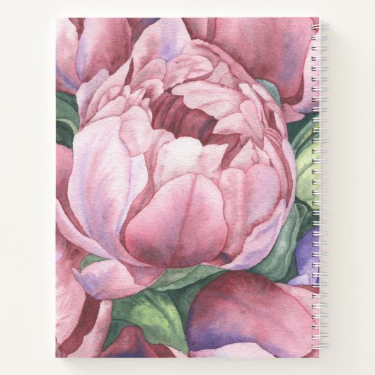  Bloemen 90ste Verjaardagsfeest Notitieboek (Achterkant)