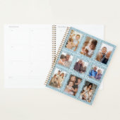 Bloemen 9 fotocollage planner (Display)