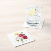 Bloemen: A008 Anjer - Kartonnen Onderzetters (Insitu)