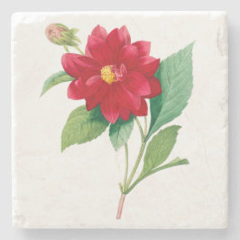 Bloemen: A010 Dhalia Doble Stenen Onderzetter