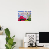 Bloemen aan de rand van een weide 2008 poster (Thuiskantoor)