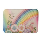 bloemen aan het einde van de regenboog badmat (Voorkant)