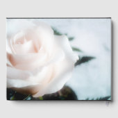 Bloemen Aangepaste Foto Memorial Begrafenis Condol Gastenboek (Achterkant)