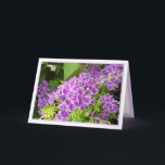 Bloemen Aangepaste Kaart voor Happy Birthday<br><div class="desc">Mooie bloemen. Binnenbericht volledig aanpasbaar.</div>