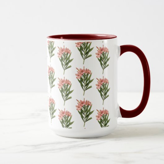  bloemen aangepaste monogram mokken 3 (Rechts)