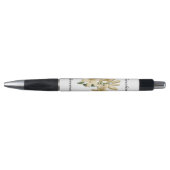  bloemen aangepaste monogram pen 1 (Voorkant)