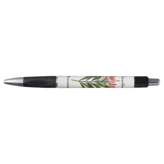 bloemen aangepaste monogram pen 3 (Voorkant)