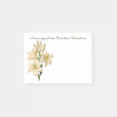  bloemen aangepaste Post-it notities 1 Post-it® Notes (Voorkant)