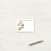 bloemen aangepaste Post-it notities 2 Post-it® Notes (Op bureau)