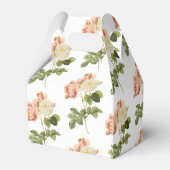 bloemen aangepaste vakken 2 bedankdoosjes (Achterkant)
