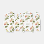 bloemen aangepaste vakken 2 bedankdoosjes (Uitgevouwen)