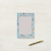 Bloemen aanprijzen - Opmerkingen over het 4-inch x Post-it® Notes (Op bureau)